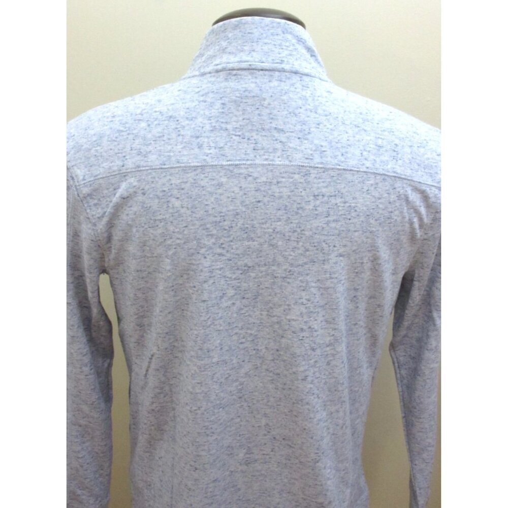 Tommy Bahama Men's Full Zip Mock Neck Track Jacket Heather Blue Marlin NWT - Picture 6 of 9